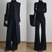 Four-way Stretch Black Spring-summer Flared Jeans For Women, 2026 Autumn-winter New High-waisted Non-tight-fitting_ecoleips.com
