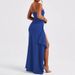 Women's Clothing Evening Dress Women's Clothing One Shoulder Tube Top Dress Fashionable Sexy Backless High Slit Long Skirt Autumn_ecoleips.com