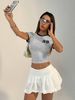 American New Spice Girls Women's Clothing Crew Neck Digital 98 Printed Navel Short Sleeve_ecoleips.com