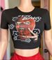 Fashion Summer T Shirt Simple Style Women's Clothing Short Sleeve Printing_ecoleips.com