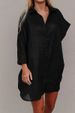 Women's Clothing Beach New Mid Length Cardigan Sexy Swimsuit Sun Protection Cover Up Vacation Wear_ecoleips.com