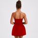 Women's Sexy A-Line Dresses Summer New Solid Sexy Bodycon Sleeveless Off Shoulder Dress Fashion Elegant Club Party Lady Dresses_ecoleips.com