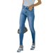 Women's Clothing Light Blue Stretch Skinny Jeans Women's Denim Jeans_ecoleips.com