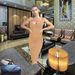 Women's Clothing Sexy Backless V-Neck Bodycon Dress Slim Fit Spring Autumn Casual Elegant Fashion_ecoleips.com