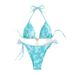 Women's Clothing Slim And Meat Covering Casual Floral Durable High Elastic Holiday Style Split Swimsuit_ecoleips.com