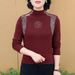 European-Made Garment In Extra-Large Size, Featuring A Half-High-Necked Woolen Long-Sleeved Undershirt/T-Shirt That's Ve_ecoleips.com