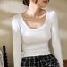 2025 #High Quality Products # Skin Friendly And Comfortable Modal Premium Cotton 2025 Autumn Outfit New Long Sleeved T-Shirt_ecoleips.com