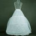 Voluminous Skirt Wedding Dress Petticoat with Added Gauze Boned Two Layer Tie Three Strapped New Style 2024_ecoleips.com