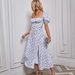 Self-shot 2026 Spring/Summer European And American Fashion Women's Dress With Puff Sleeves, Straps, Strapless Design,_ecoleips.com