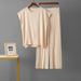 Women's Clothing Knitted Casual Suit Sleeveless Vest Sweater Wide Leg Pants Two Piece Suit_ecoleips.com