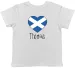 Women's T-Shirts Personalised Football Scotland Flag Childrens Kids T-Shirt Boys Girls_ecoleips.com