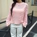 DiYun European And American Casual Simple Knitted Long-Sleeve Sweater For Women 2025 Autumn/Winter_ecoleips.com