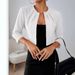 New Cross-border Four-season Blazer Suit With Strong, Sophisticated Vibe, Featuring Bodycon Slip Dress And A Cardigan_ecoleips.com