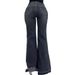 European And American Style Cross-border 2025 Spring New Versatile Micro-flared Long Jeans_ecoleips.com