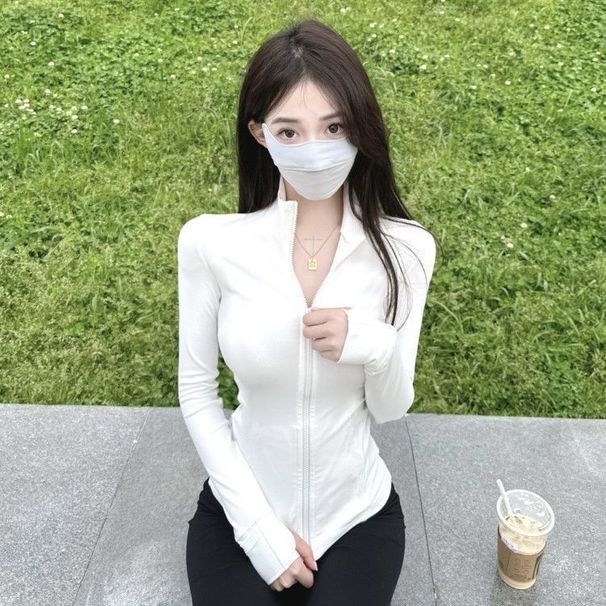 Professional Women's Clothing Autumn And Winter, Slim-fit, Long-sleeved, Quick-dry Jacket, Yoga Wear, Running Fitness_ecoleips.com