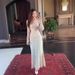 Women's Clothing Elegant Feminine Long-Sleeved Maxi Dress Summer Comfortable Fit: Designed Thin Lanon Dress_ecoleips.com