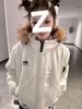 girl Workwear Parka Down Jacket For Women Winter Fleece Lined Thickened Student Warm Loose Hooded Cotton Coat Trendy_ecoleips.com