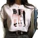 European And American Cross-border Foreign Trade Wholesale Fashion Urban Girl Round-neck Plus-size Short-sleeve T-shirt_ecoleips.com