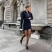 2026 Spring/Summer New Striped Long-Sleeve Shirt Dress For Women, Fashionable Design, Slim Fit, Commuting Style,_ecoleips.com