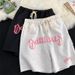 Women's Clothing Summer Sports Shorts Men Ins Trendy Brand All Match Casual Pants Loose Five Point Pants Beach Pants_ecoleips.com