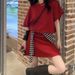Casual Fashion For Women Summer Korean Version Loose Slimming Short Sleeve T-Shirt Top High Waist Pants_ecoleips.com
