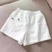 Women's Clothing Fashion Letter Sportswear Suit Women Zipper Hoodie Shorts Two-piece Set_ecoleips.com