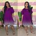 2024 European And American Cross-border New Product, Oversized Women's Clothing, New Casual Gradient Dress_ecoleips.com