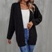 2024 European And American Women's Fashion V-neck Cross-border Autumn/Winter New Elegant Cardigan Sweater_ecoleips.com