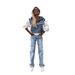 Patchwork Denim Hoodie – Women's Oversized Streetwear Pullover | Y2K Vintage-Inspired Zip-Up Jacket (S-XXL)_ecoleips.com