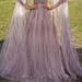 Women's Clothing Temperament Mesh Long Skirt Dress Tassel Sequin Evening Dress_ecoleips.com