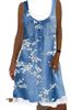 2021 European And American Cross-border Wish Foreign Trade Women's Loose Fashion Digital Print Casual Dress 9147_ecoleips.com