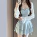 Backless Sexy Swimsuit Women's Skirt Style One-piece Cover Slimming Effect Pure Desire For Students To Soak In Hot Springs_ecoleips.com