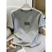 Women's Classic Crewneck T-Shirt – Structured Shoulder, 100% Cotton, Striped & Solid Colors, Essential Basic Tee_ecoleips.com