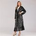 Fashionable Women's Lace Cardigan Leaf Embroidery Sequins Muslim Fashion New 1711_ecoleips.com