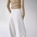 White Wide Jeans, Women's Autumn New Style, Style Pleated Straight Leg Floor Pants, High Waist Loose Slimming Pants_ecoleips.com