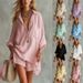 Women's Clothing Women's Cotton Linen Shirt And Shorts Set With Pockets Summer Fashion Beachwear Style For Formal & Casual_ecoleips.com
