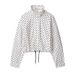 Women's Clothing Autumn Fashion Casual Loose Seersucker Jacket And Shorts Set Regular Thickness_ecoleips.com