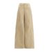 Wholesale American Retro Women's Jeans With A Unique Design, Patchwork Khaki Loose Wide-leg Straight Pants_ecoleips.com