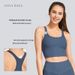 European And American Sexy Fashion Nude Feel Racerback Tank Top Women Beauty Back Shockproof Gathered Sports Running_ecoleips.com