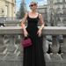 French Style Cold Shoulder 2025 Summer New Waist-Cinching Slimming Elegant Long Dress For Women Wholesale_ecoleips.com