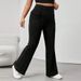 Aria Basics Cross-border European American Plus-size Women's Clothing 2026 Ins Street Style Retro Flared Pants With Flap Pockets And_ecoleips.com