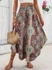 K New Bohemian Ethnic Style Personalized Printed A-line Skirt For Casual Wear_ecoleips.com
