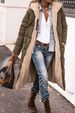 Reversible Hooded Cotton Coat For Women - Dual-Wear Long Sleeve Jacket In Classic Colors | Slim Fit & Oversized Options_ecoleips.com