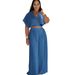 Women's Clothing European And American Women's Summer Vacation Style High Waist Wide Leg Pant Set With Lapel Short Top_ecoleips.com