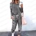 Women's Loose Long Sleeve Casual Suit Solid Color Clothing Set Autumn Winter New Arrival_ecoleips.com