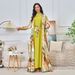 Women's Clothing Middle East New Printed Cardigan Two Piece Dress_ecoleips.com