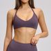 Gym Top Women Hanging Neck Sports Bra Running Push Up Yoga Bra Breathable Sports Underwear Women Fitness Bra Workout Top Women_ecoleips.com