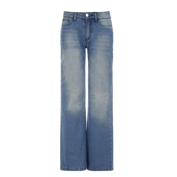 Low Waist Slimming Basic Versatile Slim Fit Spicy Girl Jeans For Women In Autumn And Winter, Simple American Style_ecoleips.com
