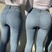 Women's Clothing High Waist Elastic Slim Fit Skinny Jeans For Women_ecoleips.com