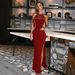 Verve CY 901565 New Sexy Sleeveless Split Rhinestone Long Dress Evening Gown For Women_ecoleips.com